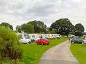 Hardstanding touring pitches