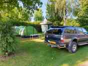 Premium pitches with private bathroom