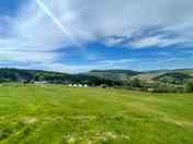View of the camping field