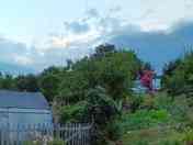 Private spot on a slope above our garden