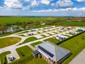 View of the entire campsite