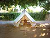 Bell tent pitch (added by manager 10 Jan 2024)
