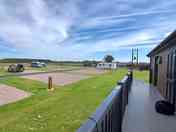 View of Dunlin Plots from Shower Block