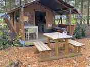 Safari tent