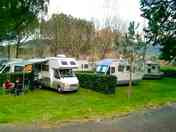 Caravans on site