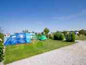 Extra-large electric grass pitch