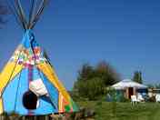 Colourful American Indian tipi (added by manager 16 Oct 2015)