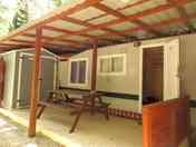 4-berth caravan with private bathroom