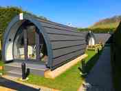 Luxury glamping pods 1-3.