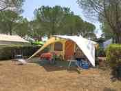 Tent pitch