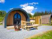 Microlodge hot tub