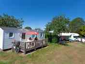 View of the holiday homes