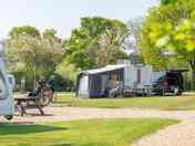 A great range of touring and camping pitches