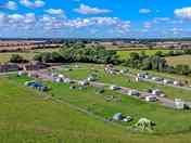 Aerial view of New Lodge Farm