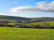 Level pitches with fantastic coutryside views
