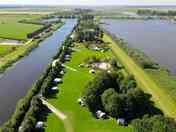 Pitches edging the waterway