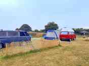 Visitor image of the non-electric grass and earth pitch