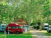 Gravel and grass pitches