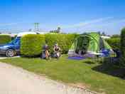Electric grass pitch
