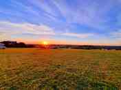 Sunrise over the campsite