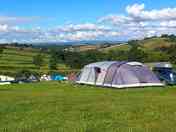 Large tent pitches