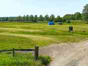 Grass pitch area