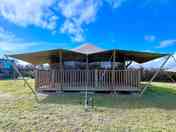 Our new safari tents