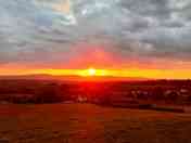 Sunset over Caradon Hill