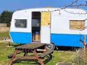 Nancy the vintage touring caravan