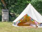 Owl bell tent with its own eco-loo (added by manager 03 May 2023)