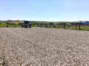 Non-electric hardstanding touring pitch