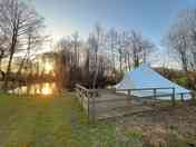Lakside is our beautiful Glamping spot for the special sunset gazers