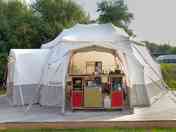 Domo glamping tent with kitchenette (added by manager 21 Mar 2022)
