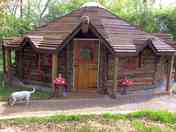 View of the yurt