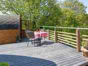 Decking with leafy views (added by manager 27 Dec 2023)
