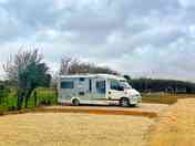 Hardstanding pitch
