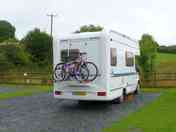 Nice flat hardstanding pitch