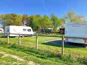 Serviced touring pitches
