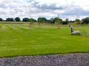 Spacious corner pitches