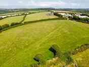 Aerial view of the site