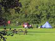 The camping meadow