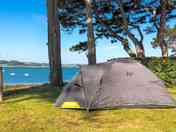 Pitches overlooking the sea
