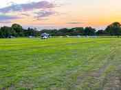 View across the pitches