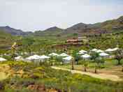 A view across the site