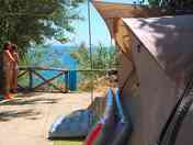 Superb views from the tent pitches