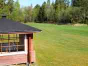 Tents can also be pitched on grass