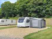 Fully-serviced hardstanding touring pitch