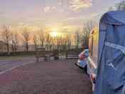Hardstanding pitch