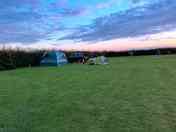 Electric grass touring pitch