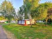 Electric grass pitch